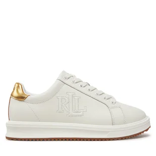 Sneakersy LAUREN RALPH LAUREN 802978213001 Biały - Sneakersy damskie - miniaturka - grafika 1