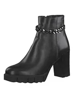 Botki damskie - Tamaris Damskie sztyblety 1-25466-29, czarne, 40 EU - miniaturka - grafika 1