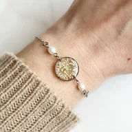 Bransoletki - Bransoletka z perłami - miniaturka - grafika 1