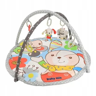 Mata edukacyjna Piesek i motyl Baby Mix - Maty edukacyjne - miniaturka - grafika 1