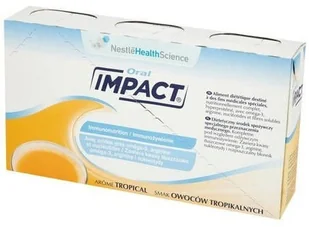 Nestle Impact Oral 3x237 ml smak owoców tropikalnych - Mleko modyfikowane Nestle Impact Oral 3x237 ml smak owoców tropikalnych - Mleko modyfikowane - miniaturka - grafika 1