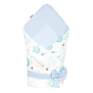 Rożek Bawełniany 80x80 cm Balony Bocioland - Rożki i beciki Rożek Bawełniany 80x80 cm Balony Bocioland - Rożki i beciki - miniaturka - grafika 1