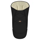 Śpiworki dla dzieci - Regulowany śpiwór EverGrow Nordico 0-36m black - miniaturka - grafika 1