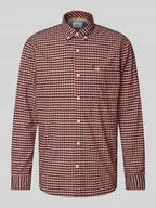 Koszule męskie - Koszula casualowa o kroju regular fit z kołnierzykiem typu button down - miniaturka - grafika 1
