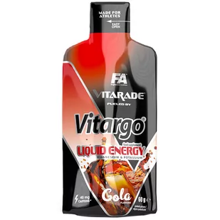 FA Vitarade Vitargo Liquid Energy Gel 60g ŻEL ENERGETYCZNY Cola - Węglowodany - miniaturka - grafika 1