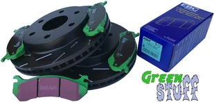 Przednie klocki GreenStuff + NACINANE tarcze hamulcowe EBC seria USR Chevrolet Tahoe 2000-2006 - Tarcze hamulcowe - miniaturka - grafika 12