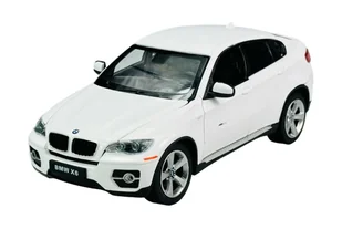 RASTAR BMW X6 BIAŁY 1:24 41500 - Samochody i pojazdy dla dzieci - miniaturka - grafika 1
