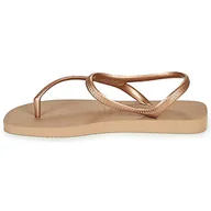 Sandały damskie - Havaianas Sandały damskie Slim, Złote różowe złoto - 36/37 EU - miniaturka - grafika 1