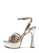 Czółenka - decollett and egrave; e scarpe con tacco donna guess flpir2 lem03 iriat silve - GUESS - miniaturka - grafika 1