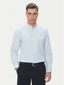 Koszule męskie - Tommy Hilfiger Koszula MW0MW39966 Błękitny Regular Fit - miniaturka - grafika 1