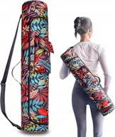Torby sportowe - TORBA POKROWIEC NA MATĘ DO JOGI WODOODPORNA NA RAMIĘ DUŻA KIESZENIE 76CM - miniaturka - grafika 1