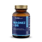 Witaminy i minerały - Pureo Health Magnez + B6 5-P 60 Kapsułek - miniaturka - grafika 1