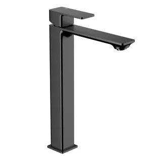 KFA Bateria umywalkowa wysoka gun metal Dust 30.6 cm Armatura - Baterie umywalkowe - miniaturka - grafika 1