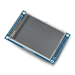 Wyświetlacz dotykowy rezystancyjny LCD 3,2'' 320x240px - 262K - Waveshare 16498 - Podzespoły elektroniczne - miniaturka - grafika 1