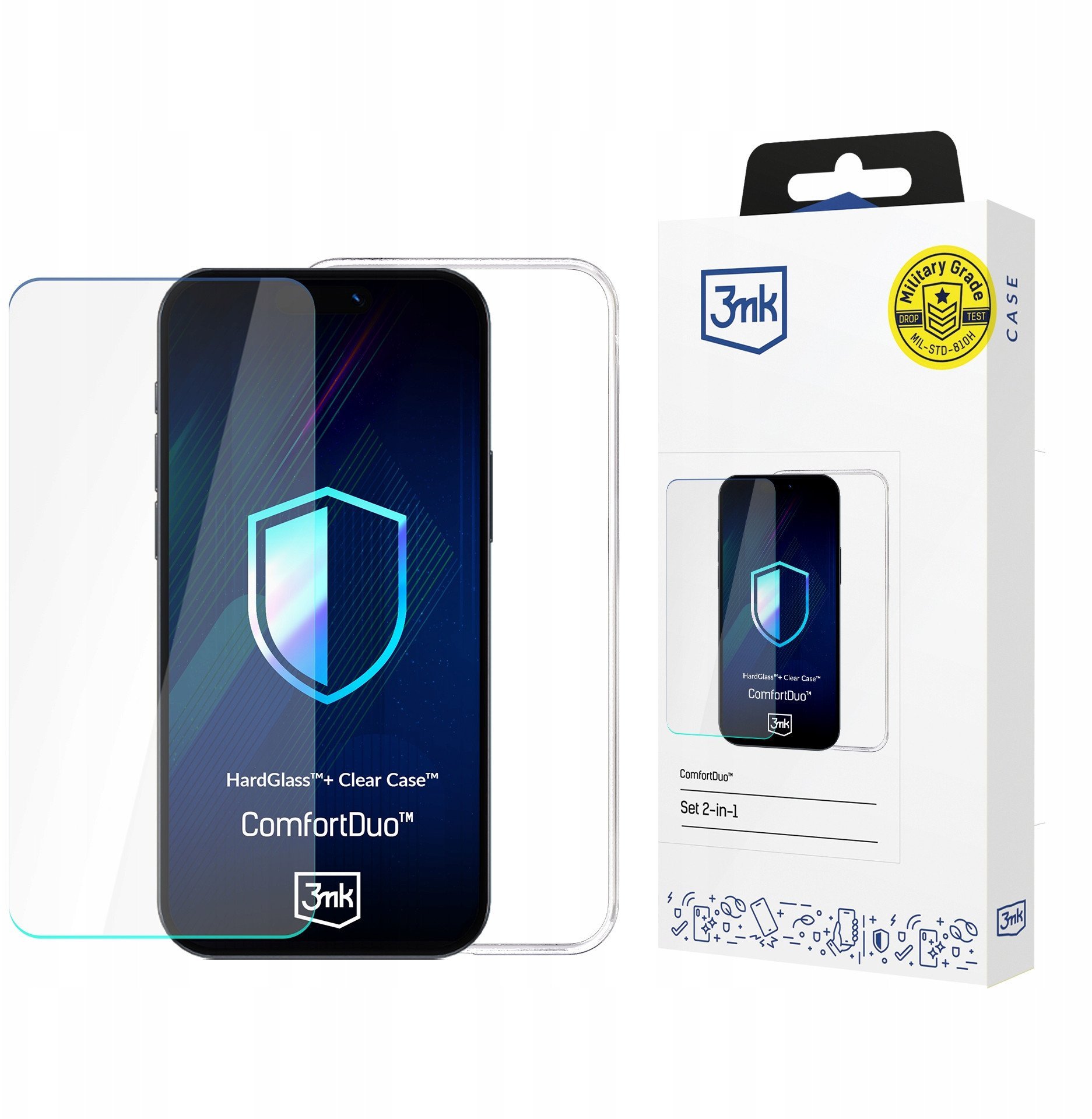 Samsung Galaxy M35 5G - 3mk ComfortDuo Clear