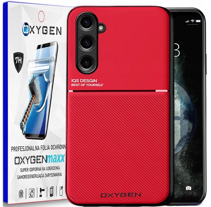 Etui na telefon Oxygen Iqs do Samsung Galaxy A16 4G/ A16 5G Folia