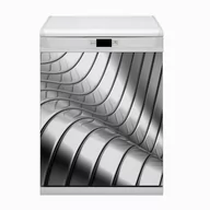 Dekoracje domu - Ozdobny Bluedecor Magnes na zmywarkę Metaliczna 60x80 - miniaturka - grafika 1