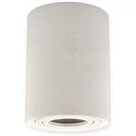 Lampy sufitowe - Mdeco Spot LAMPA sufitowa SLP6319 MDECO okrągła OPRAWA natynkowy SPOT metalowy tuba biała - miniaturka - grafika 1