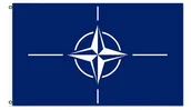 Flagi i akcesoria - FOSTEX - Flaga - 90x150cm - N.A.T.O. - miniaturka - grafika 1