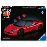 Puzzle - Puzzle 3D RAVENSBURGER Ferrari SF90 Stradale 11576 (108 elementów) - miniaturka - grafika 1