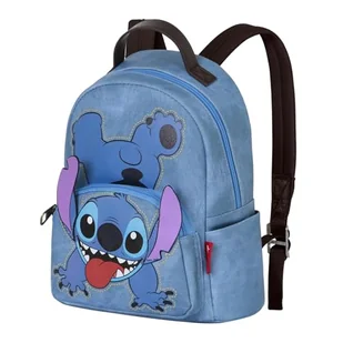 Disney Lilo and Stitch Updown-Heady plecak 2.0, niebieski, 24,5 x 29 cm, pojemność 9 l, Niebieski Lilo i Stitch, Jeden rozmiar, Plecak Heady 2.0 - Plecaki - miniaturka - grafika 1