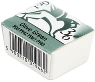 Farby i media malarskie - Akwarela W Kostce Olive Green Nr 36 Renesans - miniaturka - grafika 1