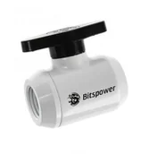 Chłodzenie wodne - Bitspower wentyl 1/4 Cala - biały - miniaturka - grafika 1