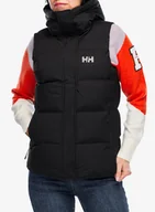 Kurtki i kamizelki sportowe męskie - Kamizelka damska Helly Hansen Adore Puffy Vest - black - miniaturka - grafika 1