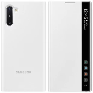 Samsung Etui Clear View Cover Galaxy Note 10 Biały EF-ZN970CWEGWW - Etui i futerały do telefonów - miniaturka - grafika 2