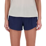 Spodnie sportowe damskie - Spodenki New Balance WS41286NNY - granatowe - miniaturka - grafika 1