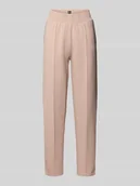 Spodnie sportowe damskie - Spodnie dresowe o kroju regular fit z mieszanki bawełny model ‘SHINY B’ - miniaturka - grafika 1