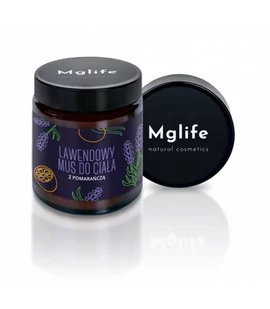 Mglife Lawenda z pomarańczą mus do ciała Do ciała mus, naturalny - Balsamy i kremy do ciała - miniaturka - grafika 1
