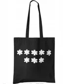 Torby i wózki na zakupy - Torba BAWEŁNIANA Z NADRUKIEM EKO Shopperbag 8 gwiazdek Pis Anty Pis #19 - miniaturka - grafika 1