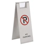 Podnośniki - vidaXL Lumarko Składane oznakowanie parkingowe, stal nierdzewna 149574 - miniaturka - grafika 1