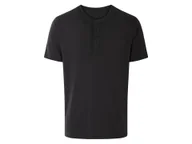 Koszulki męskie - LIVERGY® T-shirt męski z bawełny (Czarny, S (44/46)) - miniaturka - grafika 1