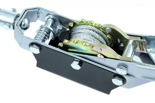 Wyciągarka wciągarka linowa uciąg 4 tony podwójne zębatki hak SILVER - Wciągarki - miniaturka - grafika 2