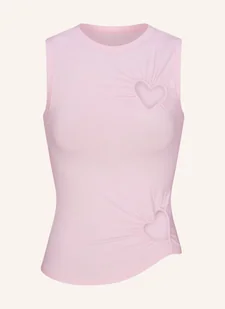Skims Top Rekreacyjny Cotton Jersey rosa - Koszulki i topy damskie - miniaturka - grafika 1