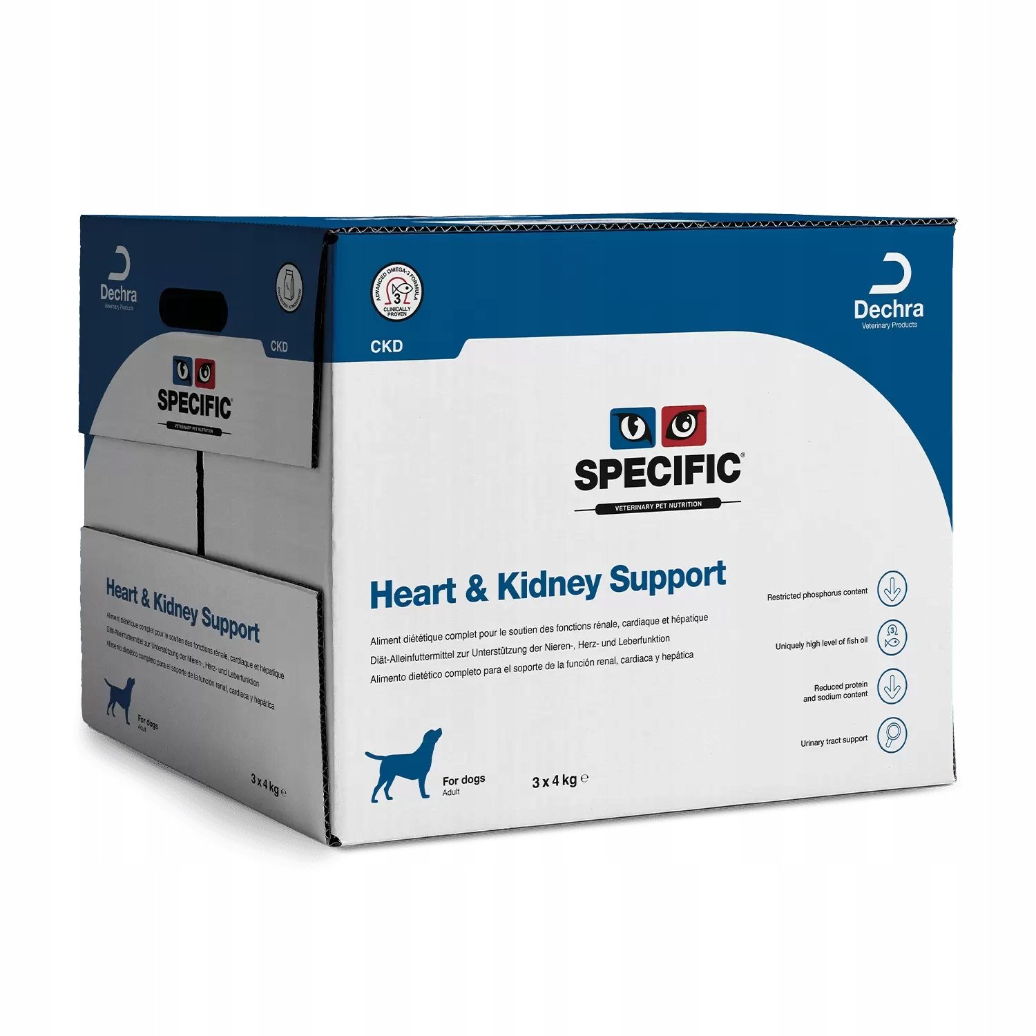 SPECIFIC CKD Heart & Kidney Support 12 kg (3x4kg)