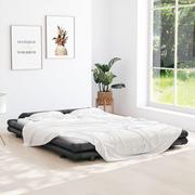 Łóżka - Lumarko Rama łóżka, ciemnobrązowa, bambusowa, 160 x 200 cm - miniaturka - grafika 1