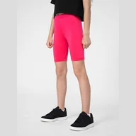 Legginsy - 146/152 cm Legginsy 4F 4FJSS23TTIGF050 55S różowy 146/152 cm - miniaturka - grafika 1