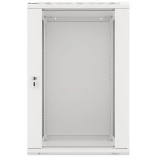 Lanberg Szafa 19" 18U, 600x600, szara FLAT PACK WF01-6618-10S - Szafy rack - miniaturka - grafika 1