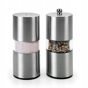 Metaltex Młynek do przypraw  solniczka i młynek do pieprzu Spice Line 13 cm akryl stal nierdzewna twm_593797 - Młynki do soli i pieprzu - miniaturka - grafika 1