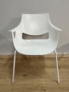 Krzesła - Krzesło kubełkowe białe  Fano 4L Nowy Styl - miniaturka - grafika 1