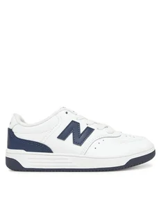 New Balance Sneakersy PSB80WB Biały - Buty dla dziewczynek - miniaturka - grafika 1