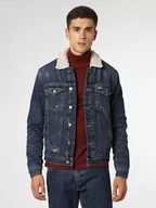 Kurtki męskie - Tommy Jeans - Męska kurtka jeansowa, niebieski - miniaturka - grafika 1