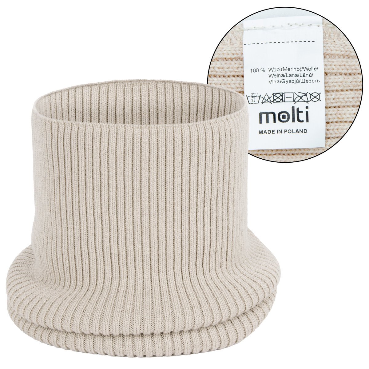 Komin dziecięcy MOLTI MILU beżowy