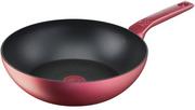 Woki - Tefal Patelnia WOK Daily Chef G2731972 czerwona 28 cm - miniaturka - grafika 1