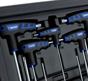 Klucze TORX typ T BOXO stojak 9szt - Klucze i nasadki - miniaturka - grafika 4
