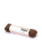 Akcesoria obuwnicze - Brązowe, płaskie, sznurówki do butów, 180 cm, Kaps - miniaturka - grafika 1