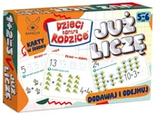 Gry planszowe - Kangur, Gra Dzieci Kontra Rodzice Już Liczę 5-6 - miniaturka - grafika 1